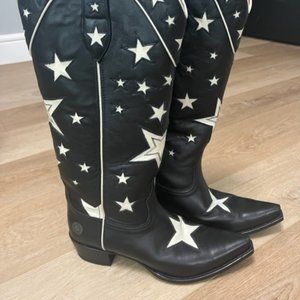 Ranch Road Presidio Liberty Cowboy Boots with Stars - Size 11